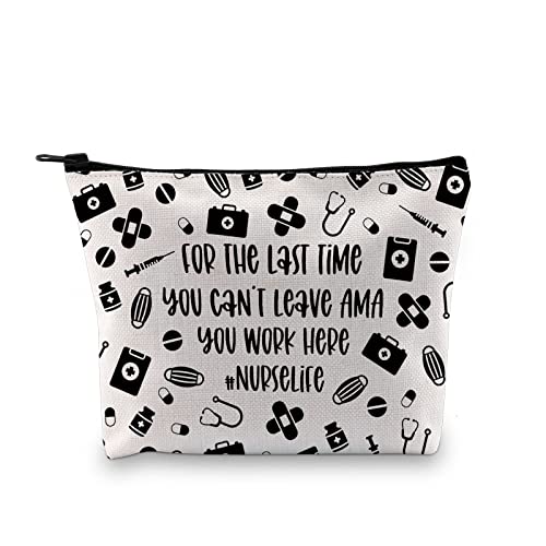 BWWKTOP Country Singer Makeup bag Singer Lyrics Gift Here's Your One Chance Fancy Don't Let Me Down Musical Makeup Zipper Pouch Bag Country Music Merchandise (Let Me Down)