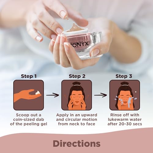 Bionyx Rhodium Complex Facial Peeling Gel - Anti Aging Face Peel for All Skin Types - Exfoliating Gel With Colloidal Platinum for Smooth, Supple Skin - 1.76 Fl. Oz.
