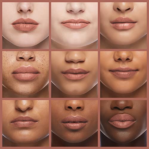 Burts Bees 100% Natural Moisturizing Lipstick, Nile Nude, 1 Tube