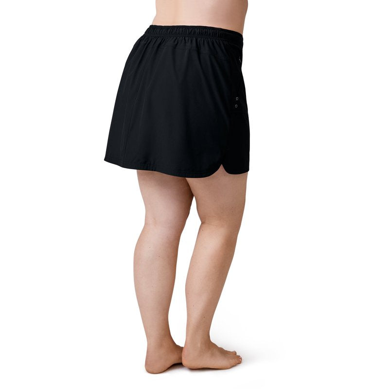 Women’s Plus Size Beach Skort with UPF 50+ Sun Protection and Four-Way Stretch