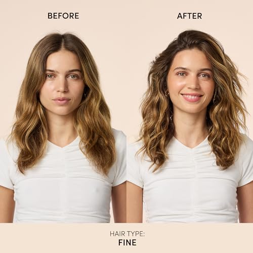 OUAI Wave Spray Bundle - Texture Spray for Hair with Coconut Oil & Rice Protein - Adds Texture, Volume & Shine for Beach Waves - Paraben Free, Safe for Color Treated Hair (2 Count, 3 Oz/6 Oz)