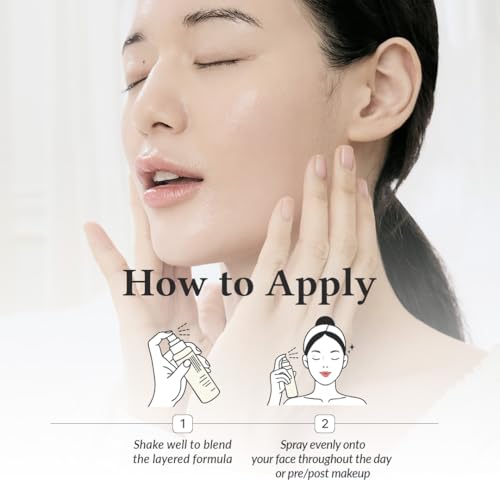 Dr.Althea 345 Relief Cream Mist | Hydrating Facial Mist with Rice Extract | Soothing Care for Sensitive Skin | Vegan Korean Skincare, 3.38 Fl Oz (Pack of 2)