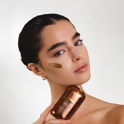 Isle of Paradise Face + Body Bronzing Brush, Dense Kabuki Brush, For Contouring & Defining, Use With Self-Tan, Bronzer & Body Makeup, Seamless Application, Professional Finish, 1 Count