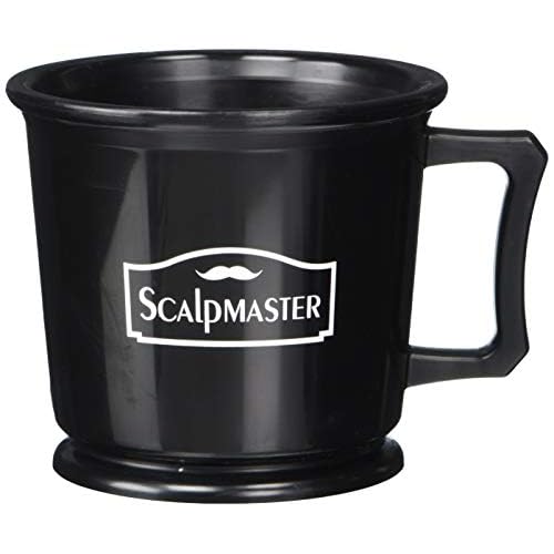 SCALPMASTER Barber Grooming Shaving Black Mug SB-SC-MUGR