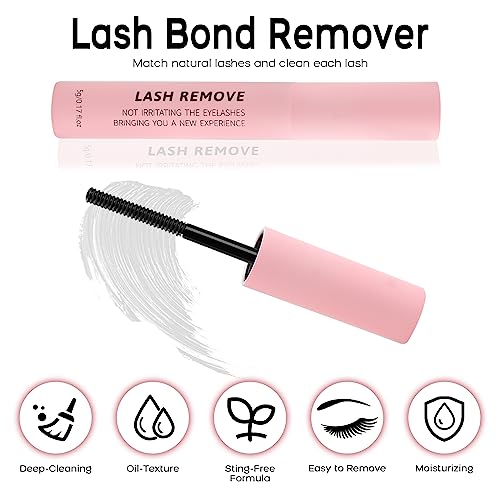 Cluster Eyelash Extension Kit, Extra Large Capacity Set, DIY Individual Lash Extension at Home