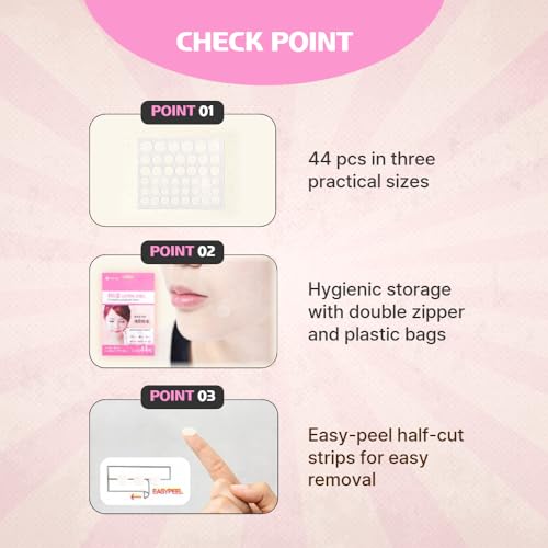 Fermented Korean Acne Patch for Face ? Hydrocolloid Spot Patch for Pimples, Blemish Treatment, Vegan Invisible Pimple Patch, Zit Cover for Day & Night, Skincare for Oily and Sensitive Skin - 44 Pcs