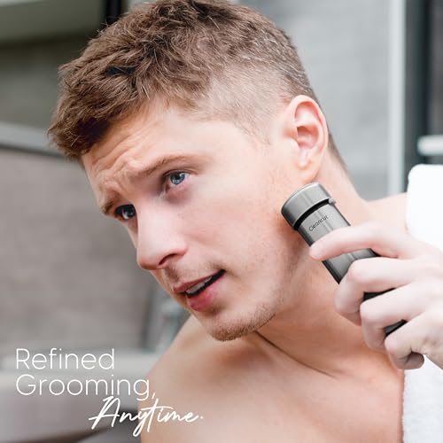 ES412 - Designed for Stubble & Short Hair Maintenance Both Men and Women - Intimate and Sensitive Area Shaver - Not Meant for Long Hair