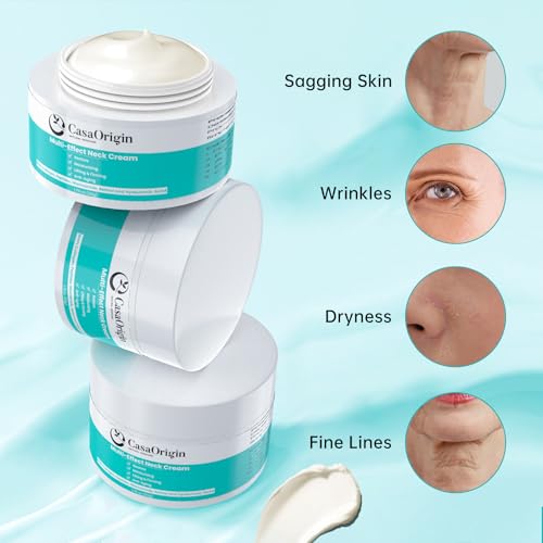 Neck and D?collet? Cream for Wrinkles, Skin Tightening, and Lifting, 1.66 Fl Oz Neck Firming Cream, Anti Aging Neck Cream