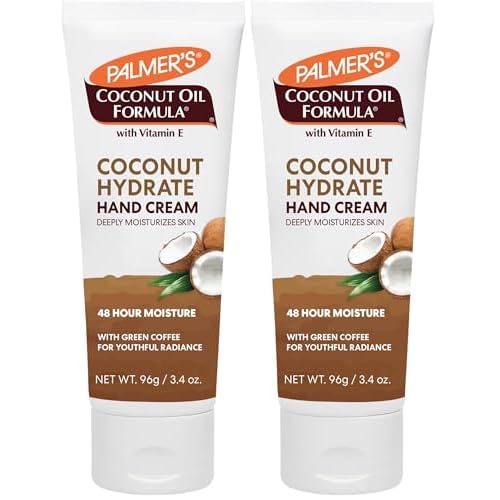 Palmer's Coconut Oil Formula Moisturizing Hand Cream,3.4 Ounce,(Pack of 2)