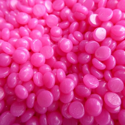Waxness Spa Choice Hard Wax Medium Creamy Versatile Sparkly Fuchsia 2.2 lb 1kg
