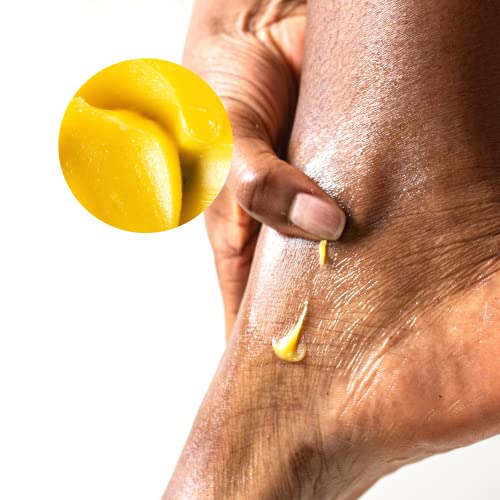 Bare August Foot Cream & Heel Balm Butter lotion for Soft, Smooth & Healthy Feet - Foot Moisturizer and Callus Cream Softener to Repair Rough, Dry, Cracked Feet (3.4 fl oz) (Pack of 2)