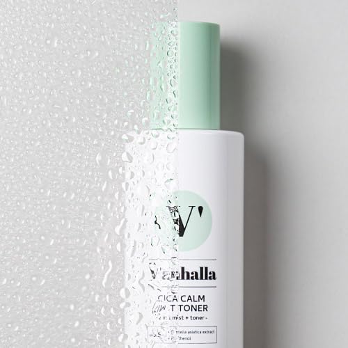 V¡¯anhalla Cica Calm Mist Toner 8.45fl.oz | Vegan, pH5.5, Calming, Refreshing, Hydrating, Gentle exfoliating, pH balancing. Facial Mist Toner with Centella asiatica extract 6%, Panthenol 1%