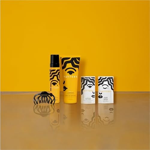 PATTERN Beauty by Tracee Ellis The Juicy Curl Kit for Curly & Coily Hair, 3a-4c, curly hair starter kit, texture hair travel products for curly hair.