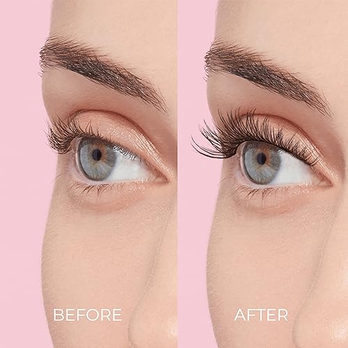KISS imPRESS Falsies Lash Clusters, Voluminous', 14 mm, 20 Clusters & Looks So Natural Strip Lashes, Shy', 12 mm, 5 Pairs