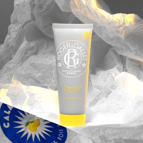 ROGER & GALLET | Cologne Twist After Shave Gel | Fresh Citrus & Aromatic Herbal Scented Aftershave For Men (2.5 oz)