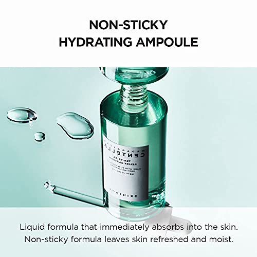 SKIN1004 Tea-Trica Relief Ampoule 3.38 fl. oz, 100ml, Soothing Hydration for Sensitive Skin