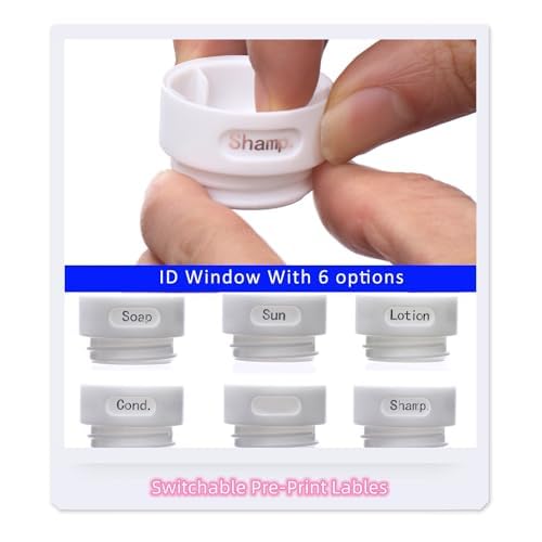 Portable Silicone Squeezable Bottles Refillable Cosmetic Gym Containers Travel TSA Approved Tube Set with Shower Lanyard for Shampoo Lotion