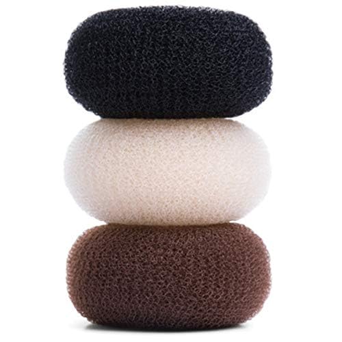 Bloch Dance Hair Bun Builder Accessory, Black, one