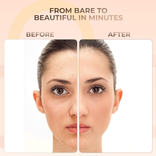 WARM FOUNDATION- Most Neutral Shade (30g Full Size Sifter Jar) ? Matte Mineral Foundation ? Buildable Coverage, Soft Finish Loose Powder Makeup ? SPF 30