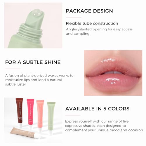 4PCS Summer Butter Lip Balm, Hydrating & Moisturizing & Non-Greasy Long-lasting Nourishing Glossy Sheer Tinted Lip Balm with Natural Oils & Fruit Extracts, Softens & Soothes Dry Lips (01#+02#+03#+04#)