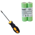 HQRP Battery Compatible with Philips Norelco 835RX 875RX 8825XL 8845XL 8846XL 885RX HQ8885 Razor/Shaver Plus Screwdriver