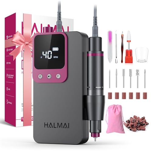 Electric Nail Drill Professional,Cat Eye Gel Nail Polish,Home Nail Salon Tool Set