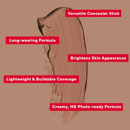 Mirabella Perfecting Longwear Cream Concealer Stick, Weightless & Versatile Hydrating Concealer Makeup Highlights, Contours, Soothes, Nourishes & Moisturizes Skin with Age-Defying Benefits, Medium III