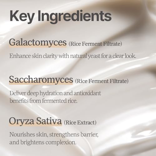 Rice Makgeolli Moisturizer ? Deeply Hydrating & Nourishing ? Made with Domestically Sourced Korean Rice ? 60 ml (2.02 Fl Oz) ? Korean Skincare
