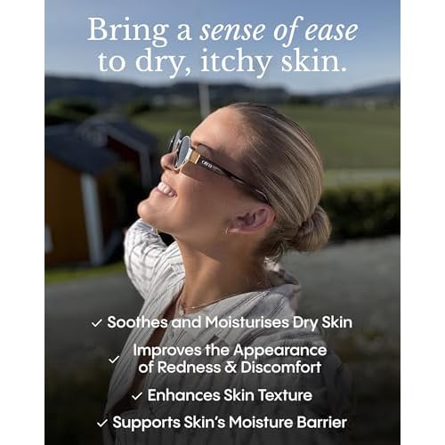 FR¨ªYA Organics | Calming Relief Balm for Red Itchy Flaky Skin | Blue Chamomile & Thistle for Chronic Dryness | Soothes Irritation Redness & Discomfort | Face & Body Moisturizer | Natural | 100ml