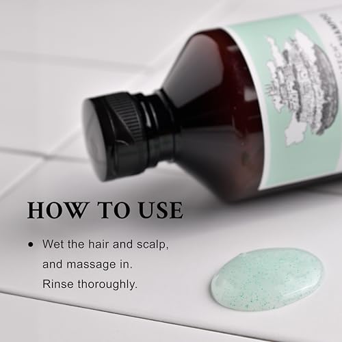 Davines Naturaltech Detoxifying Scrub Shampoo, Revitalizing & Deep Cleansing for Atonic Scalp & Pollutants - With Artichoke Phytoceuticals - Removes Buildup & Exfoliates, 8.45 Fl Oz