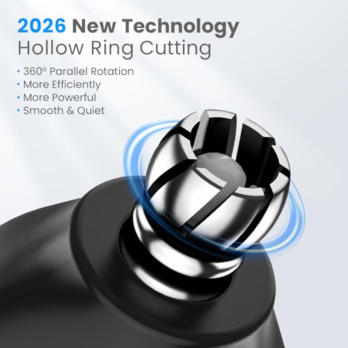 SweetLF Professional 7000 RPM Nose & Ear Hair Trimmer ? Whoe Body Washable, USB-C Charging£¬Pocket-Sized (4.7¡¿1.26inch), Stainless Steel Replaceable Blade (Light Black)