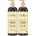 SheaMoisture Strengthen and Restore Shampoo Jamaican Black Castor Oil for Damaged Hair Sulfate-Free 24 oz,(Pack of 2)