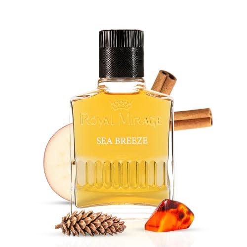 Royal Mirage Sea Breeze Aftershave for Men - Refreshing Post-Shave Lotion with Woody Spicy Fragrance - 3.4 oz After Shave Splash
