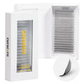 Curacoro Anime Feather Spike Lash Extensions ? 360 Fans Lightweight and Defined Laser-Printed Premade Lash Spikes, Anime Lashes CC Curl 9?16mm for Professionals