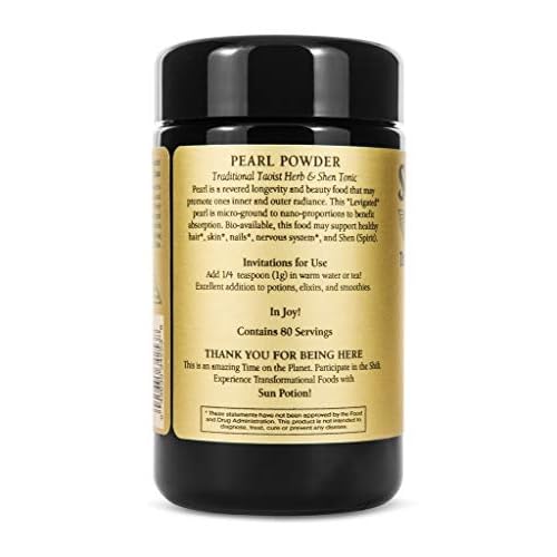 Sun Potion Pearl Powder (Sustainable, Freshwater) - Beauty & Spirit Tonic (80g)