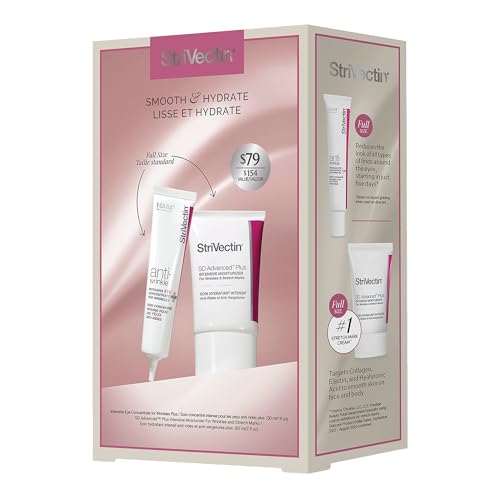 StriVectin Skin Care Holiday Gift Kits, Beauty Routine Gift Sets - Brightening, Smoothing & Hydrating Skin Care Stocking Stuffers