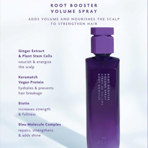 R+Co BLEU Root Booster Volume Spray | Root Lifting & Volumizing Spray for Fine Hair | Lightweight Lift, Body & Touchable Hold | 6.8 oz