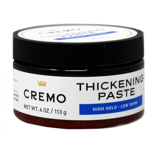 Cremo Barber Grade Hair Styling Thickening Paste, 4 Ounce (Pack of 3)