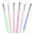 Beetles Nail Art Brushes Set Gel Polish Nail Art Design Pen Painting Tools Fingernail