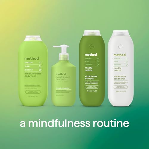 Method Hand Wash, Hydrating Serum, Mindful Matcha, 10 oz (Pack of 2)