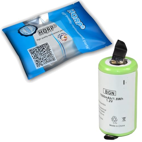 HQRP Battery Compatible with Wahl 00745-302 745-302 7367-400 9877 9879 8900 8061 7070 7353 7045 7030 7037 7355 5-Star Shaver Trimmer