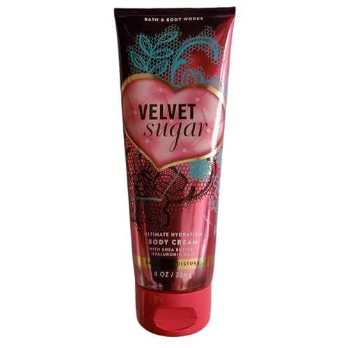 Bundle Pack Bath Body Works VELVET SUGAR Body Lotion, Body Cream & Shower Gel TRIO Pack