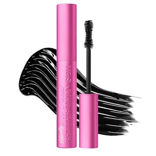 Too Faced Naturally Better Than Sex Mascara | Volumizing, Nourishing, Curling + Safe for Sensitive Eyes
