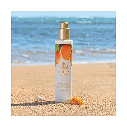 Malie Organics' Hydrating Body Cream, Soothes & Protects Skin, 7.5 Fl Oz