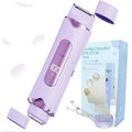 Bikini Trimmer for Women & Body Shaver | Dual Head Electric Razor for Pubic Hair with Multi-Guard Protection | Rechargeable with Display Smooth Trimming for Bikini, Face, Legs, Underarms, Arms