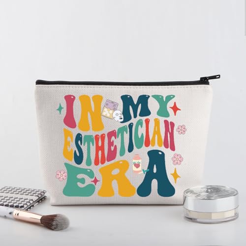FOTAP Scout Troop Leader Cosmetic Bag Girl Leader Zipper Pouch Troop Cosmetics Bag Scout Leader Gift (scout leader)
