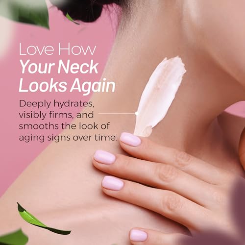 bioniva Neck Cream for Tightening and Firming with 4D Hyaluronic Acid Complex for Multi-Layer Hydration System & 24-Hour Deep Moisture, Collagen Support, Skin Lifting, Elasticity & Protection, 50mL