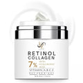 Retinol Collagen Face Moisturizer & Moisturizer Face Cream with Retinol ? Anti Aging Face Cream for Women with 7% Hyaluronic Acid, Vitamins A B C E ? Facial Moisturizer for Day & Night 1.7 fl oz