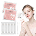 Cotton Swabs,Cotton Makeup Remover Swabs,Eye & Lip Sticks Remover,Liquid-Filled Makeup Remover Swabs Disposable Cotton Swabs for Eye/Lip/Eyebrow/Eyelash Makeup (Pack of 200)