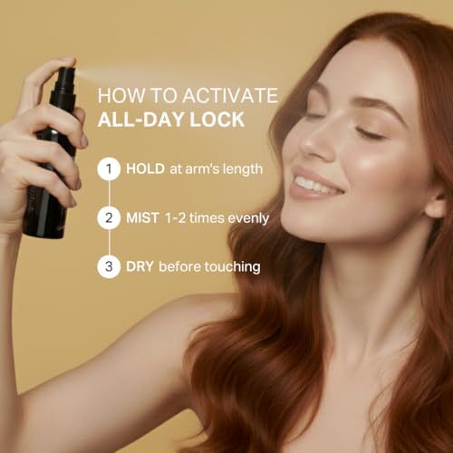 Y'OUR Anti-Smudge Silky Setting Spray: 16HR+ Makeup Lock | Transfer & Water Proof | 2-in-1 Hydrating & Calming Mist with Vitamin E | Ultra Fine Vegan Mist | Alcohol-Free, Paraben-Free, Gifts for Women